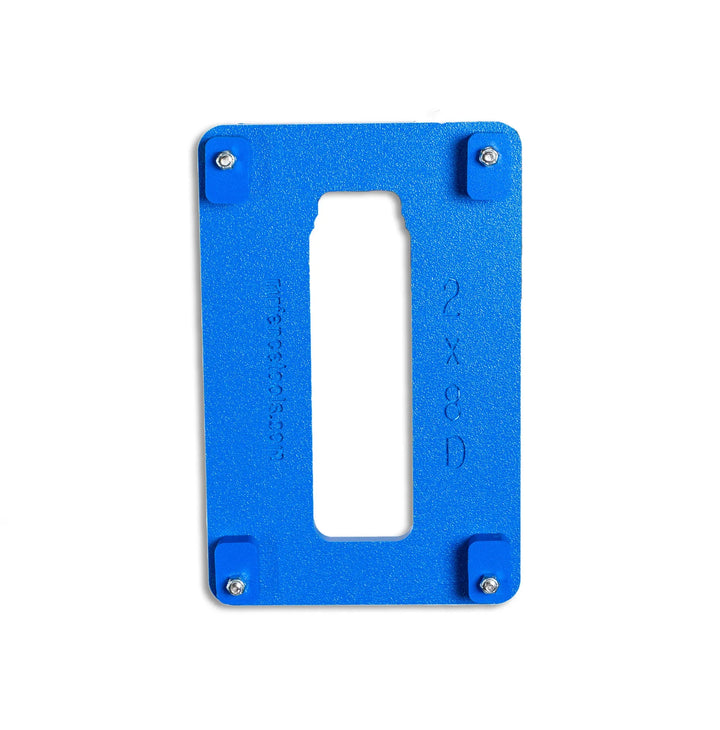 Mr. Fence - EZ Template™ Inserts for EZ Hole Template Frame EZ Template™ Inserts for EZ Template Frame - Fence Routing Templates 2" x 8" Deco - Built-in Frame MFT - Tool Mr. Fence Tools