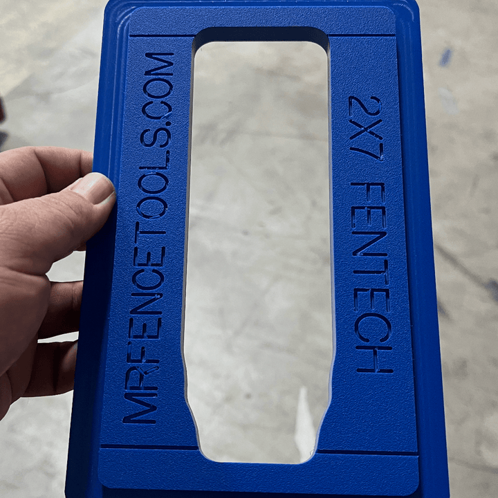 Mr. Fence - EZ Template™ Inserts for EZ Hole Template Frame Mr. Fence - EZ Template™ Inserts for EZ Hole Template Frame 2" x 7" Fentech Fence Armor