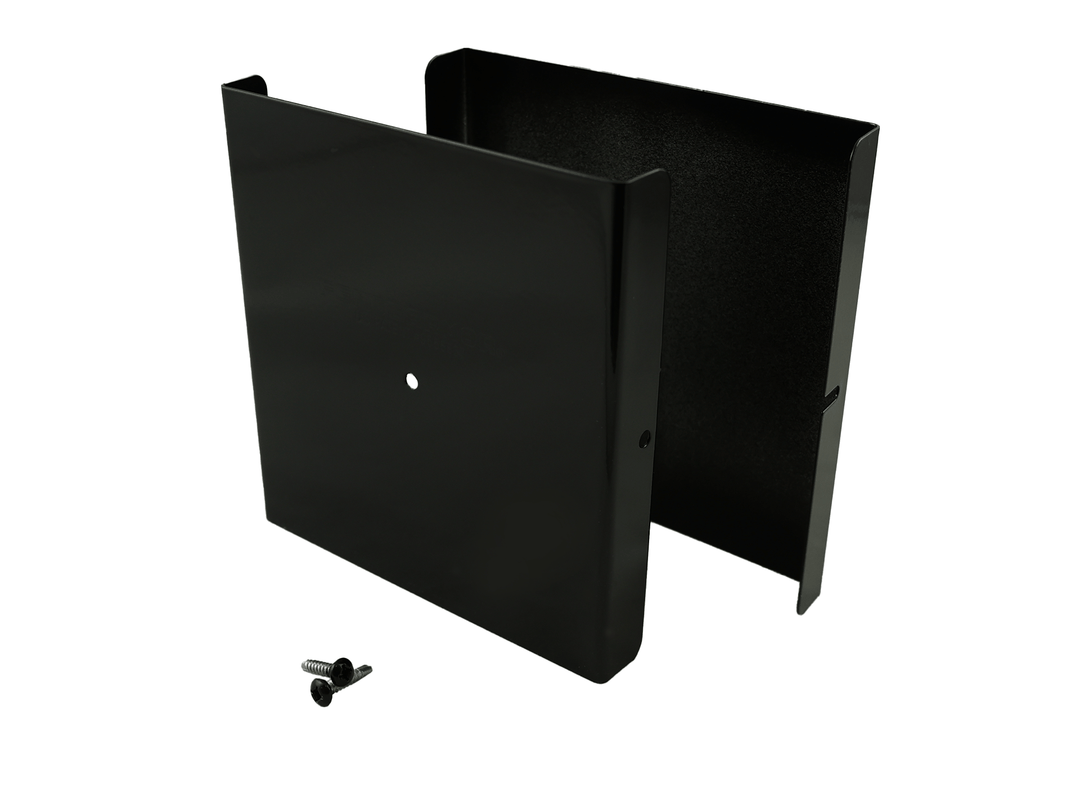 Privacy Fence Post Protection – 6˝ Tall Demi Post Protection – 6˝ Tall & Fence Armor 5.50˝ x 0.50˝ / Black Demi Full Post Protection 6" Tall - Pairs Fence Armor