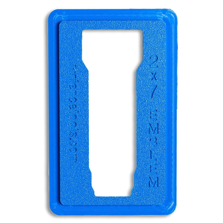 Mr. Fence - EZ Template™ Inserts for EZ Hole Template Frame Mr. Fence - EZ Template™ Inserts for EZ Hole Template Frame 2" x 7" Emblem Fence Armor