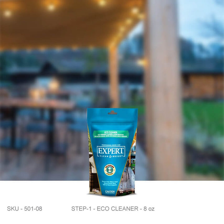 EXPERT Wood Care - Eco Cleaner EXPERT Wood Care - Eco Cleaner 8 oz Wood Restoration Products Stain & Seal Experts Store