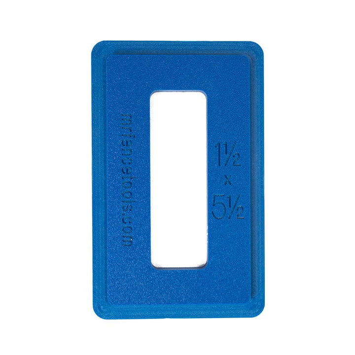 Mr. Fence - EZ Template™ Inserts for EZ Hole Template Frame Mr. Fence - EZ Template™ Inserts for EZ Hole Template Frame 1 1/2" x 5 1/2" Fence Armor