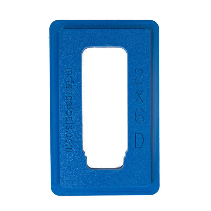 Mr. Fence - EZ Template™ Inserts for EZ Hole Template Frame Mr. Fence - EZ Template™ Inserts for EZ Hole Template Frame 2" x 6" Deco Fence Armor