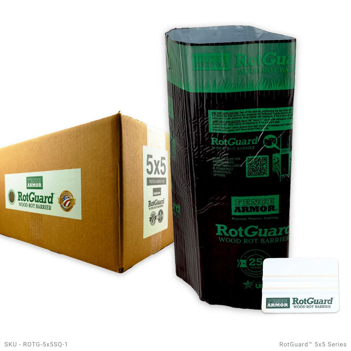 RotGuard™ 5x5 Series – Ground-Line Post Wrap