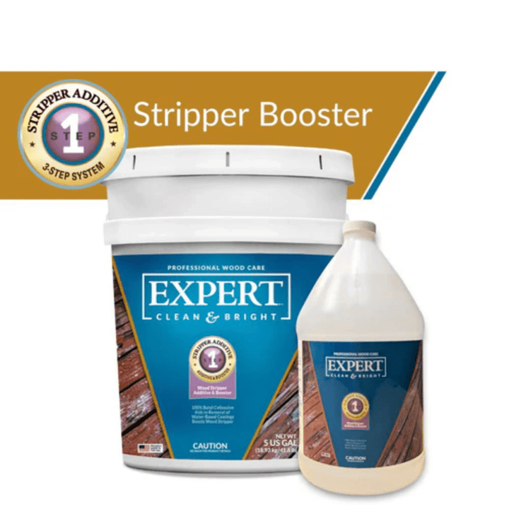 EXPERT Wood Care - Wood Stripper Booster EXPERT Wood Care - Wood Stripper Booster Wood Restoration Products Stain & Seal Experts Store