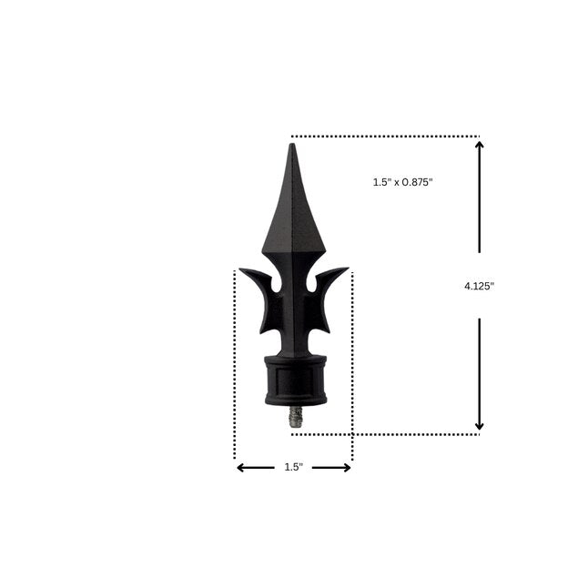 Trident - Decorative Finial