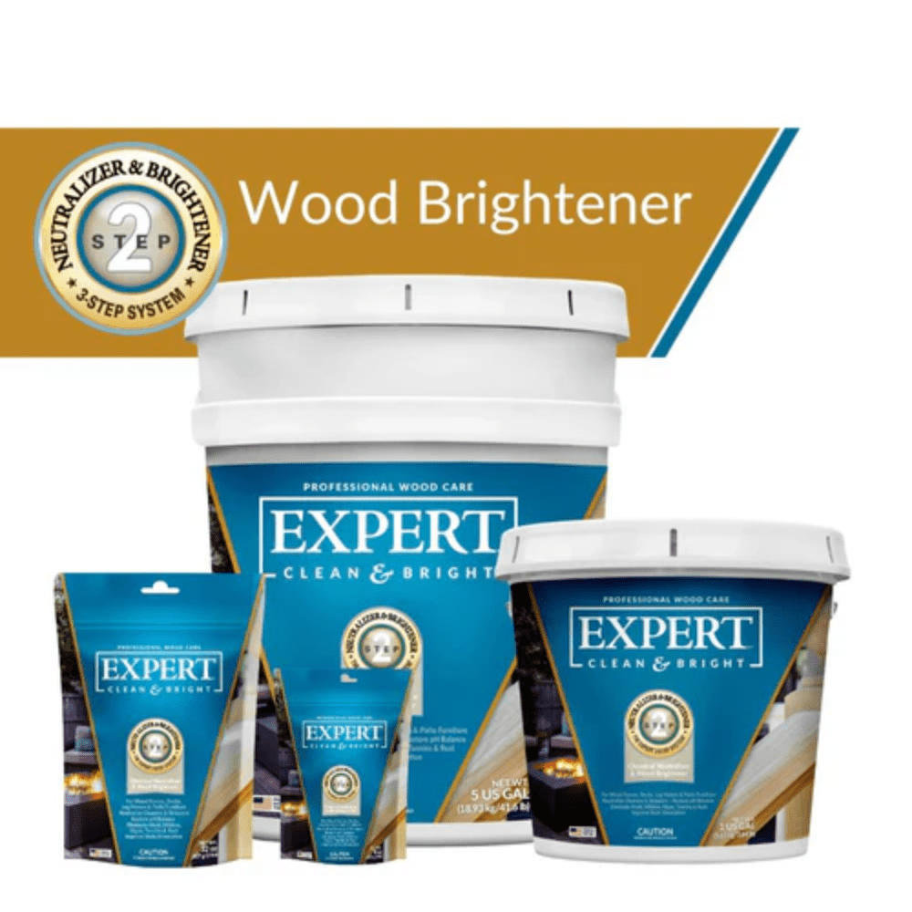 EXPERT Wood Care - Wood Brightener EXPERT Wood Care - Wood Brightener Wood Restoration Products Stain & Seal Experts Store
